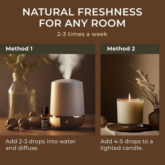 Gya Labs Cypress Essential Oil for Diffuser - 0.34 Fl Oz - 100% Pure Natural Cypress Oil for Aromatherapy & Candle Making Scent-HomvellaHome