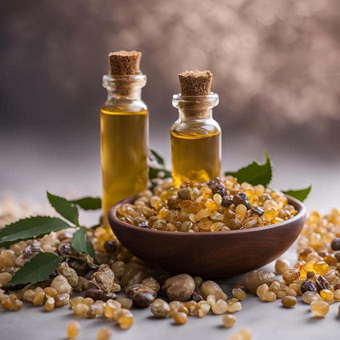 1OAK Soy Wax Scented Candles - Frankincense Myrrh - Long Burning Premium Hand-Poured (7oz.)-HomvellaHome