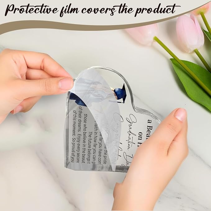 Graduation Gift 2025 Graduation Gifts Cool Graduation Gifts Gifts College Graduation Gifts Graduation Gifts For Her High School Graduation Gifts Personalized Graduation Gifts Acrylic Heart for Her-HomvellaHome