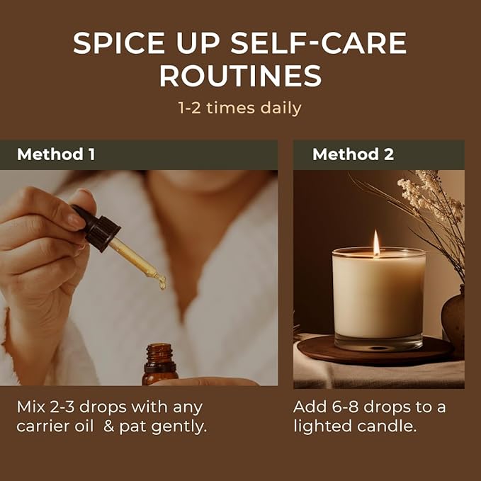 Gya Labs Pink Pepper Essential Oil for Skin - 0.34 Fl Oz - 100% Pure Natural Pink Pepper Oil for Diffuser, Face, Massage Aromatherapy ,DIY & Candle Making Scent-HomvellaHome