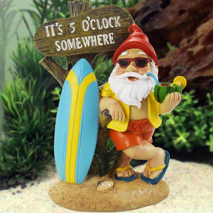 Garden Gnomes Outdoor Funny,Gnomes Decorations for Yard Statues Decor-HomvellaHome