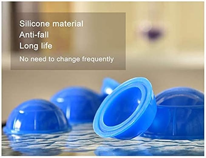 12 Pcs Silicone Massage Cupping Set Vacuum Cupping Acupuncture Cupping Therapy Set Professional Body Massage Cup Set Vacuum Massage Cupping for Pain Relief Muscle Relaxation,Pack of 12-HomvellaHome