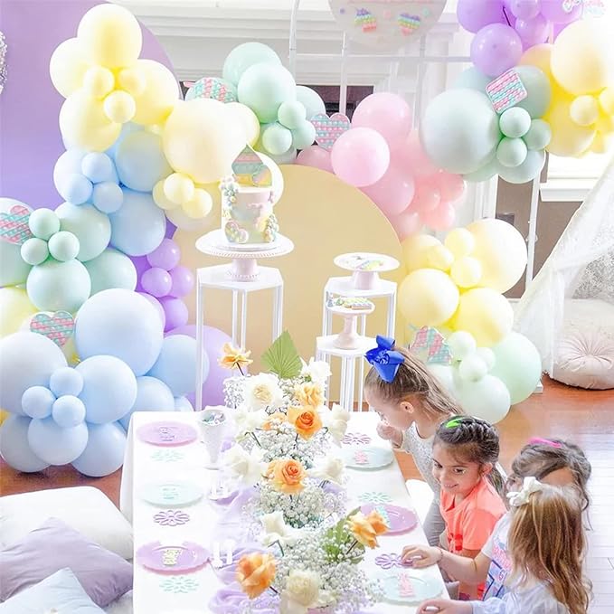 130pcs Light Blue Balloons Different Sizes 18" 12" 10" 5" Baby Blue Balloons for Boys Girls Birthday Baby Shower Gender Reveal Wedding Children's Day Decorations-HomvellaHome