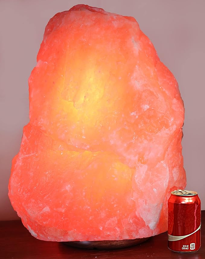 Giant Natural Himalayan Crystal Rock Salt Lamp 145~160 lbs-HomvellaHome