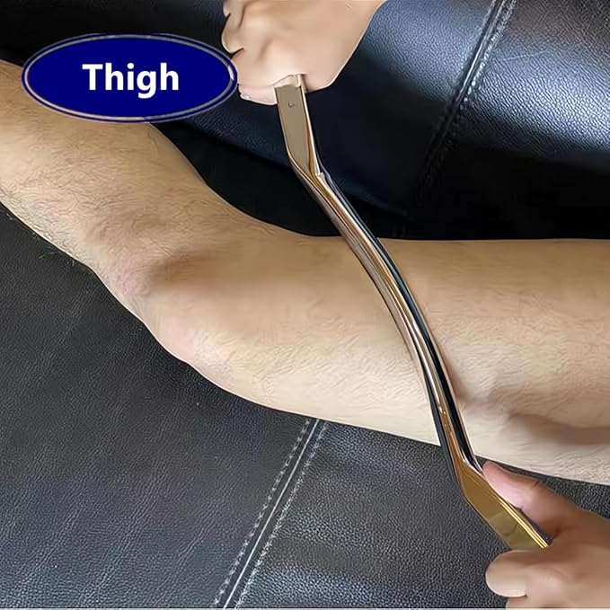 Gua Sha Massage Tools,Fascia Blaster Lymphatic Drainage Massager Stick, Cellulite Massager Muscle Roller Scraper Tool (Medium)-HomvellaHome