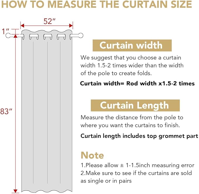 H.VERSAILTEX Blackout Curtains 84 inches Long for Living Room Thermal Insulated Room Darkening Window Treatment Panels Drapes Light Reducing Curtains for Bedroom, 2 Panels, 52" W x 84" L, Cyan-HomvellaHome