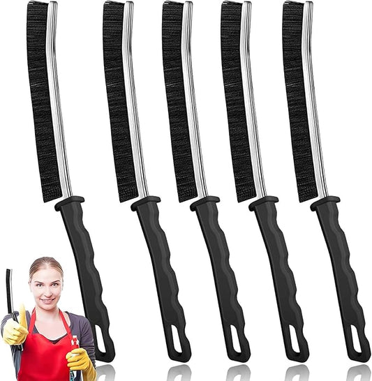 Gap Cleaning Brush, Dead Corners Multifunctional Brushes,Bathroom Crevice Gaps Cleaning Brush，Clean The Dead Corners of Bathroom Kitchen Tiles for Bathroom Kitchen Tiles Window Slots (5pcs)-HomvellaHome