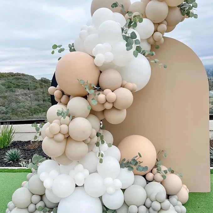 130pcs Pastel Orange Balloons Different Sizes 18" 12" 10" 5" Peach Latex Balloon Garland Arch Kit for Birthday Baby Shower Graduation Wedding Gender Reveal Party Decorations-HomvellaHome