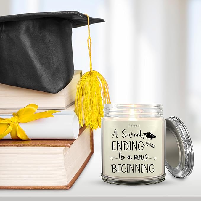 1OAK Vanilla Scented Candles Gifts for Women - Graduation Candle - 2025 Graduation Gifts for Her, Him - College, High School Senior 2025-HomvellaHome