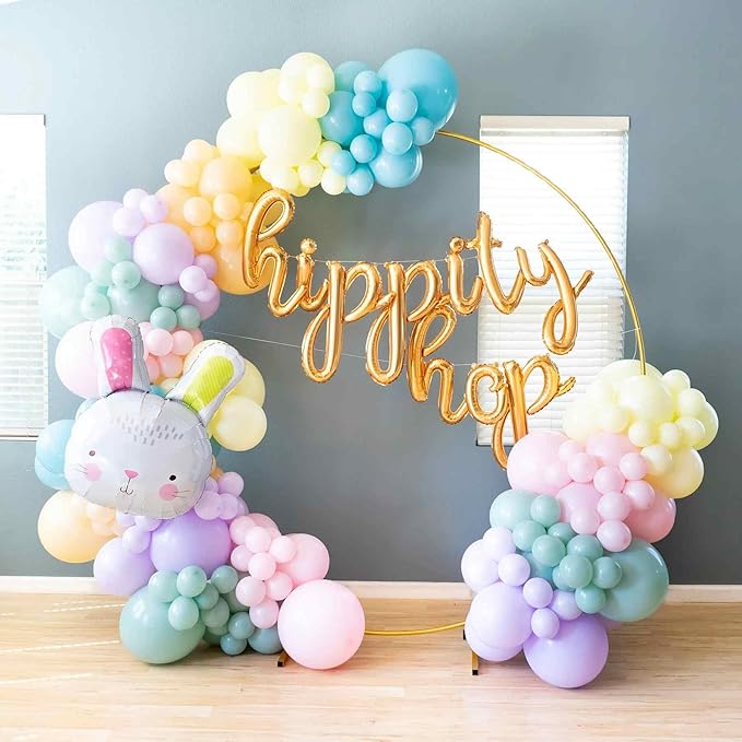 130pcs Pastel Balloons Different Sizes 18" 12" 10" 5" Macaron Latex Balloon Garland Arch Kit for Birthday Easter Baby Shower Graduation Wedding Gender Reveal Anniversary Party Decorations-HomvellaHome