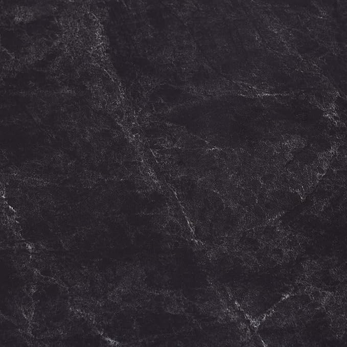 Glass Console Table for Living Room, Foyer & Entrance, 2-Tiers Mid-Century Modern Sofa Table with Grey Glass Top, Black Marble Finish Wood Shelf and Gold Finish Frame-HomvellaHome