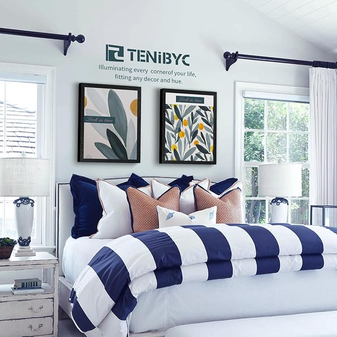 16x20 Picture Frame Set of 3 - Black Woodgrain, Solid Wood, HD Tempered Glass, Wall Gallery Poster Frame-HomvellaHome