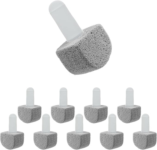 10 Packs Pumice Stone for Toilet Cleaning,Pumice Toilet Bowl Cleaning for Cleaning Toilet,Bathtubs,Kitchen Sink,Grill(Refill)-HomvellaHome