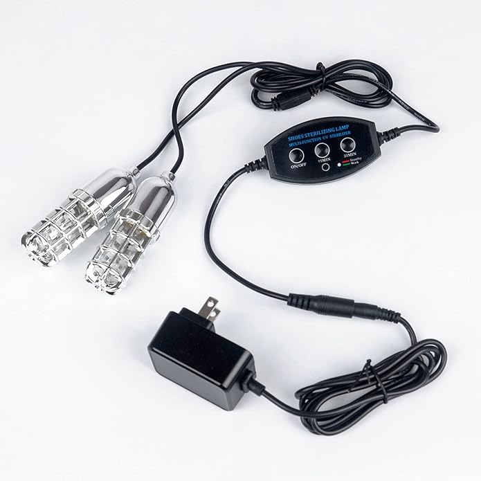 H&B Luxuries Shoe Sanitizer, Boot Dryer for Work Boots with Smart 3-Mode Timer - Shoe Deodorizer, Shoe Dryer for Odor Eliminator & Footwear Hygiene System | Gentle Airflow Tech-HomvellaHome