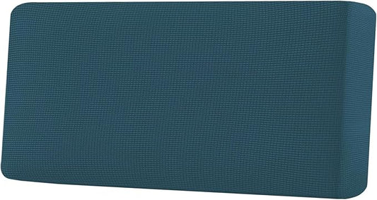 H.VERSAILTEX Super Stretch Individual Seat Cushion Covers Sofa Covers Couch Cushion Covers Slipcover Sets Thick Jacquard Textured Twill Fabric (1 Piece Sofa Cushion Cover, Deep Teal)-HomvellaHome