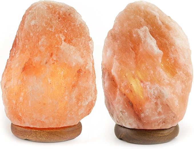 100% Himalayan Crystal Salt Lamp 60-85lbs with Cord-HomvellaHome