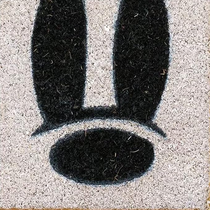 Gertmenian Disney Mouse Doormat Rug Front Door Coir Mat Welcome Home Indoor Outdoor Entryway Carpet, 2-Pack 20x34, Retro Mickey Hello Fall/Plaid-HomvellaHome