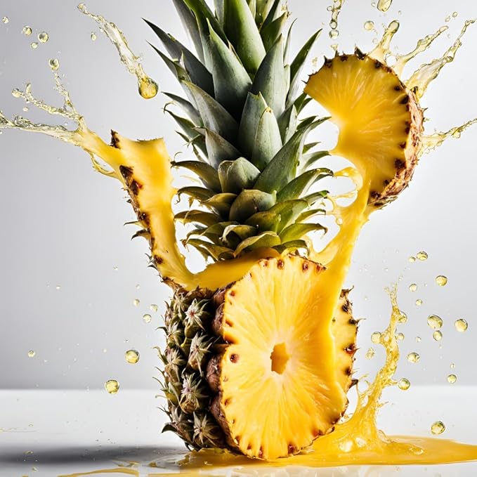 1OAK Soy Wax Scented Candles (Pineapple) - Pineapple Candle - Soy Candles for Home Scented - Tropical Candle - Hand-Poured (7oz.)-HomvellaHome