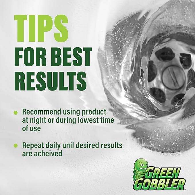 Green Gobbler Fruit Fly Goodbye Gel Drain Treatment | Killer Flies & Eliminator (1 Gallon)-HomvellaHome