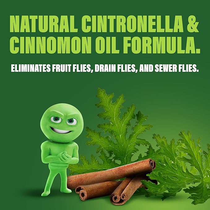 Green Gobbler Fruit Fly Goodbye Gel Drain Treatment | Killer Flies & Eliminator (1 Gallon)-HomvellaHome