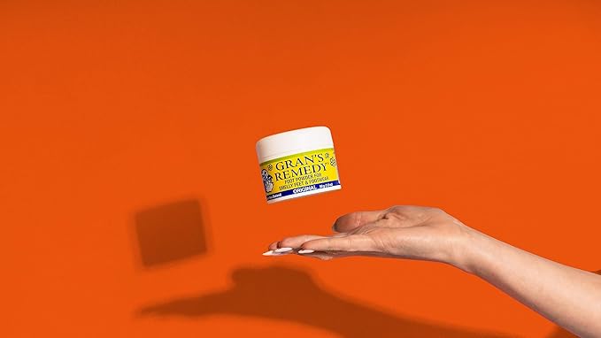 Gran's Remedy Shoe Deodorizer and Foot Powder for Smelly Feet - Effective Shoe Odor Eliminator in Travel Size - Absorbs Sweat and Moisture for Shoes and Feet - Unscented-HomvellaHome