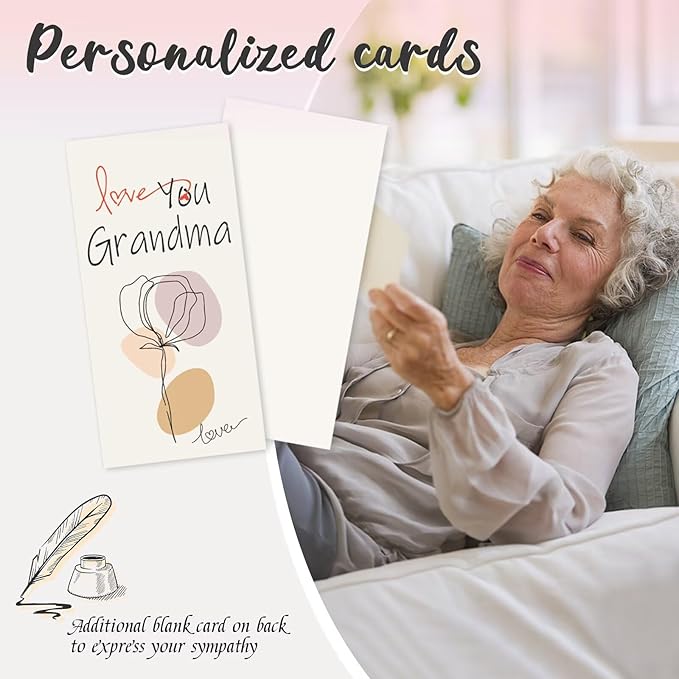 Gifts for Grandma, 25''Wind Chimes, Grandma Birthday Gifts for Grandmother from Granddaughter Grandson Grandkids, Mothers Day, Thanksgiving, Christmas Day Gift Ideas for Love Rreminder-HomvellaHome