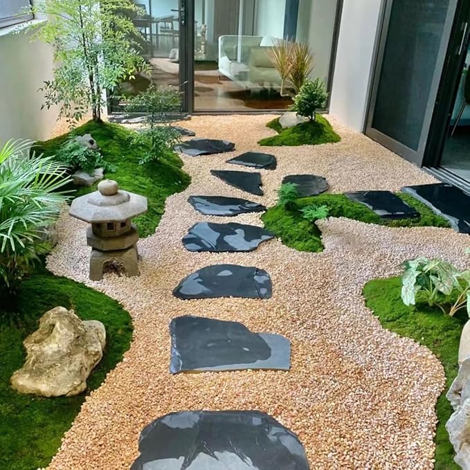 10LB Succulent and Cactus Gravel Pebbles, 1/5 Inch Natural Decorative Polished Stones, River Rocks for Plants, Vases, Aquariums, Terrarium and Outdoor Gardening,Peach-HomvellaHome