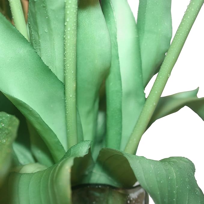 15pcs Artificial Tulips Flowers, Fake Tulips Real Touch, Faux Latex Bouquets, for Party Wedding Home Room Decoration (White)-HomvellaHome