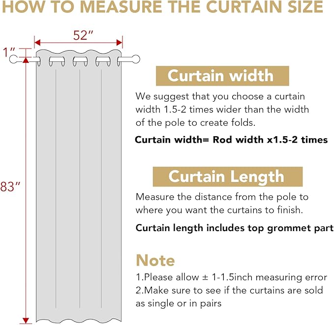 H.VERSAILTEX Blackout Curtains 84 inches Long for Living Room Thermal Insulated Room Darkening Window Treatment Panels Drapes Light Reducing Curtains for Bedroom, 2 Panels, 52" W x 84" L, Baby Pink-HomvellaHome