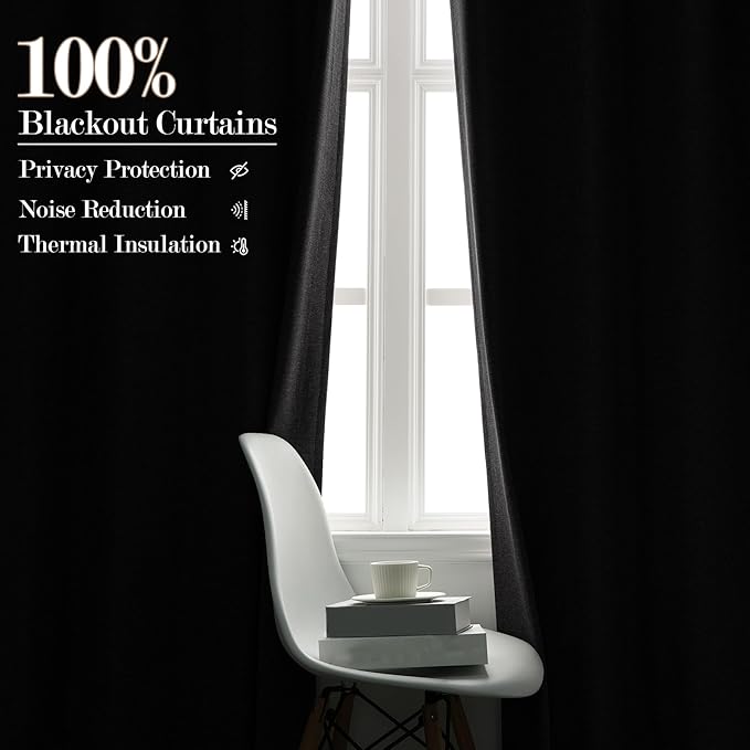 120" Wx108 L Linen Room Divider Drapes for Doorway/Glass Window/Sliding Door/Patio, Extra Wide Pinch Pleated Full Blackout Curtains for Girls Boys Teen Kids Room, 1 Panel, Natural Grey-HomvellaHome