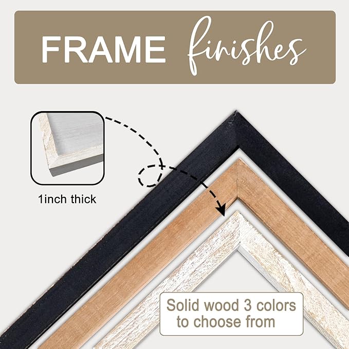 Goodness of God Framed Wall Art, 40''×15'' Positive Religious White Bible Verse for Christian God Jesus Christ Prayer, Vintage Rustic Long Holy Catholic Scripture Decor-HomvellaHome