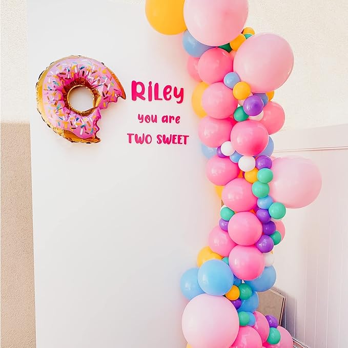 130pcs Pink Balloons Different Sizes 18" 12" 10" 5" Party Latex Balloons for Birthday Baby Shower Wedding Anniversary Princess Theme Party Decorations-HomvellaHome