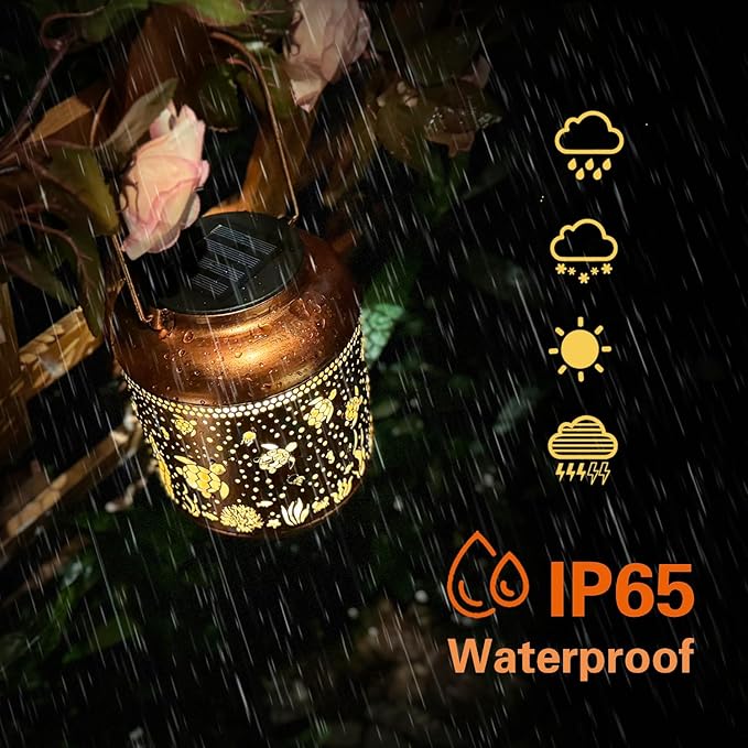 2 Pack Sea Turtle Solar Lanterns Outdoor Waterproof,Hanging Solar Lights Sea Turtle Gifts for Women Metal LED Decorative Light for Yard,Patio,Lawn,Tabletop,Pathway,Landscape,Garden Decor-HomvellaHome