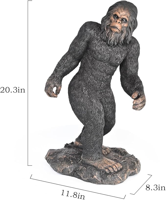 Garden Statues Bigfoot Yard Decor - Grandpa Yeti Large Lawn Products Birthday Decorations Life Size Sasquatch Figurine Resin Tall Outdoor Sculpture for Outside Patio Front Porch-HomvellaHome