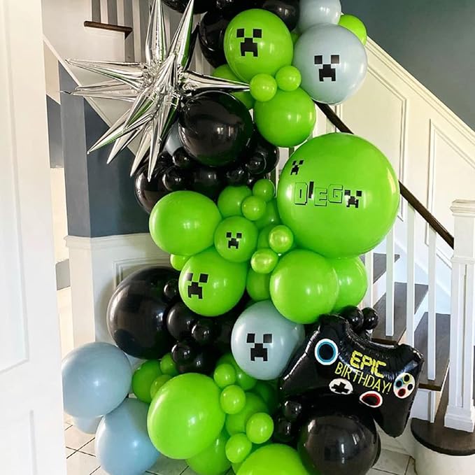130pcs Lime Green Balloons Different Sizes 18" 12" 10" 5" Light Green Balloons for Birthday Dinosaur Baby Shower St. Patrick's Day Summer Jungle Forest Safari Party Decorations-HomvellaHome