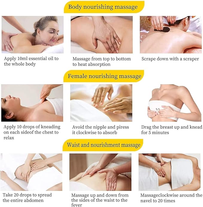 Ginger Oil,Ginger Massage Oil for Lymphatic Drainage,Natural Body Oil for Skin,Arnica Oil,Sore Muslce Massage Oil,Spa Ginger Oil-Warming and Relaxing for Mothers Day Gifts&Fathers Day Gift-HomvellaHome