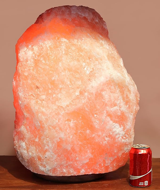 Giant Natural Himalayan Crystal Rock Salt Lamp 125~135 lbs-HomvellaHome