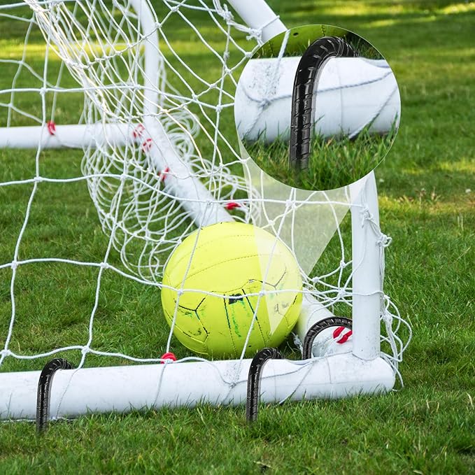 16 Inches 24-Pack J Hook Rebar Stakes Heavy Duty Tent Stakes with Chisel Point End, Steel Ground Anchors Metal Garden Stakes Chain Link Fence Stakes Black Coated-HomvellaHome