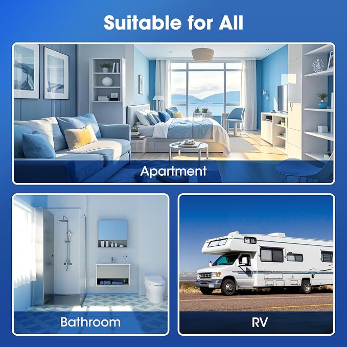 1.0 Cu.ft Portable Washing Machine for Home & Apartment, Full-Automatic Clothes Washer with 6 Water Level & 10 Wash Cycles, Drain Hose Included, White-HomvellaHome