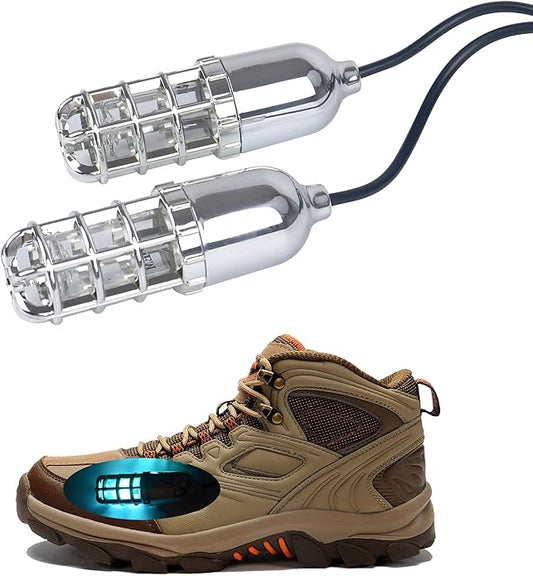 H&B Luxuries Shoe Sanitizer, Boot Dryer for Work Boots with Smart 3-Mode Timer - Shoe Deodorizer, Shoe Dryer for Odor Eliminator & Footwear Hygiene System | Gentle Airflow Tech-HomvellaHome