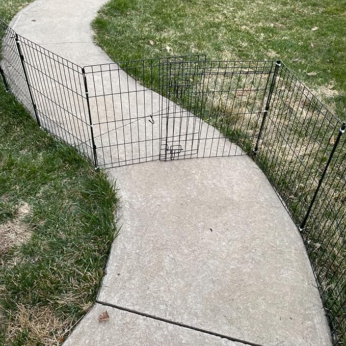 Garden Plant Stakes 48 Inch 4Ft Steel Plant Stick Support, 25 Pack Tomato Stakes for Growing Climbing Plants, Potted Plants, Tomatoes, Trees, Cucumber, Beans, Fences Poles-HomvellaHome