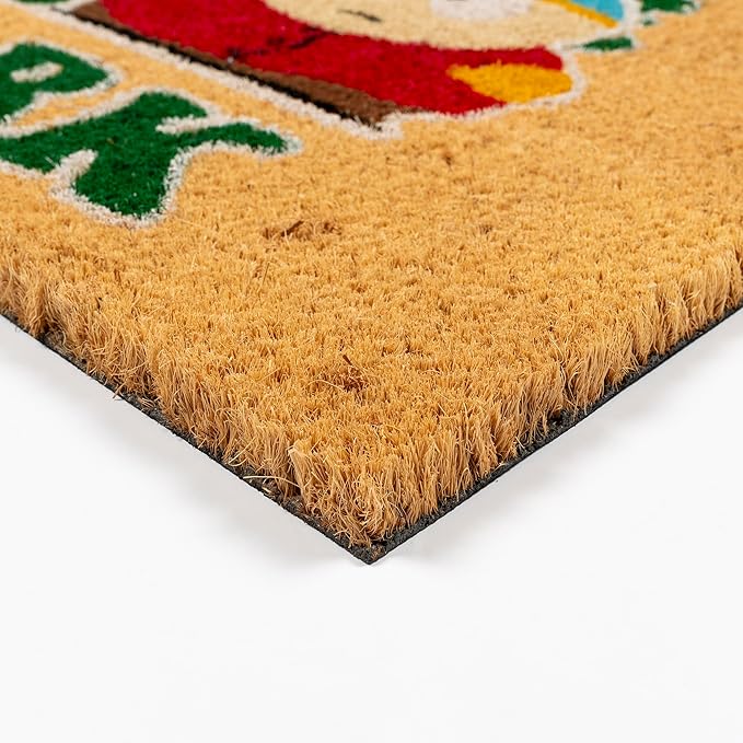 Gertmenian Coir Doormat - 2x3 Welcome Mat (2-Pack), Ideal for High Traffic Areas in Front Door, Garage, Entryway - South Park Gang/South Park Blocks, 80010-HomvellaHome