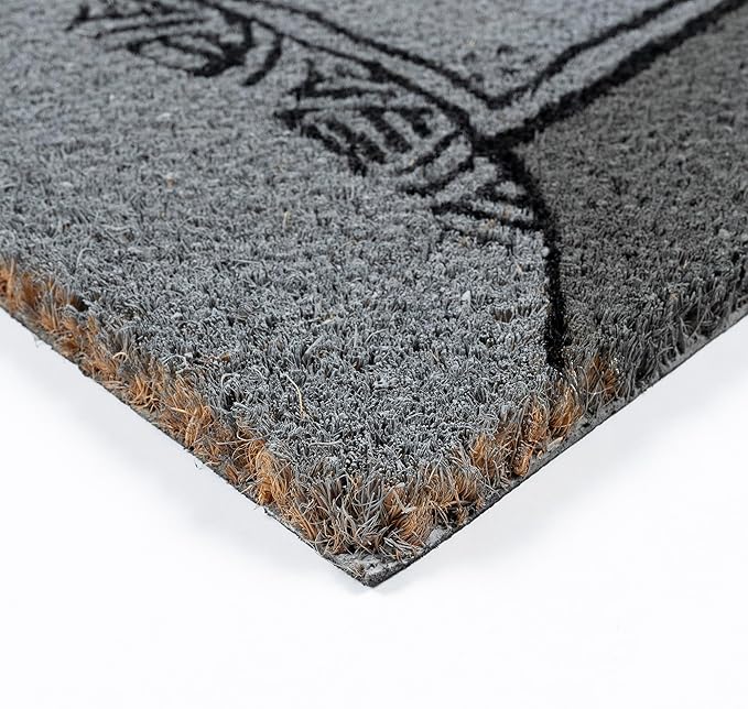 Gertmenian Nightmare Before Christmas Coir Doormat - 2x3 Welcome Mat (2-Pack), Ideal for High Traffic Areas in Front Door, Garage, Entryway - Welcome Nightmare/Jack & Sally, 80005-HomvellaHome