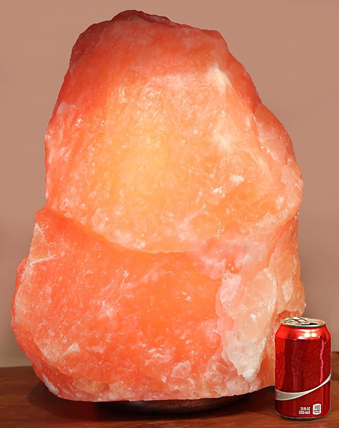 Giant Natural Himalayan Crystal Rock Salt Lamp 145~160 lbs-HomvellaHome