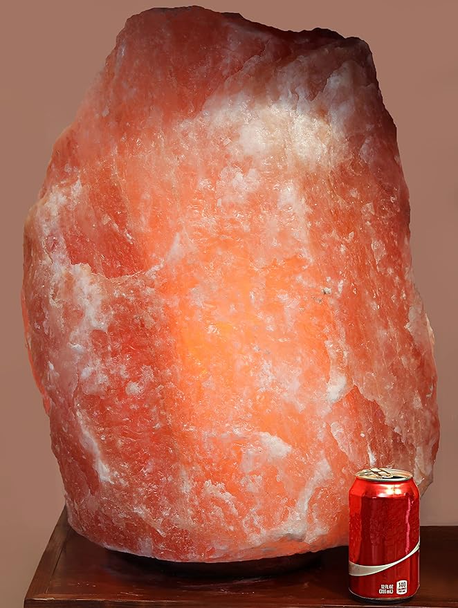 Giant Natural Himalayan Crystal Rock Salt Lamp 190~205 lbs-HomvellaHome