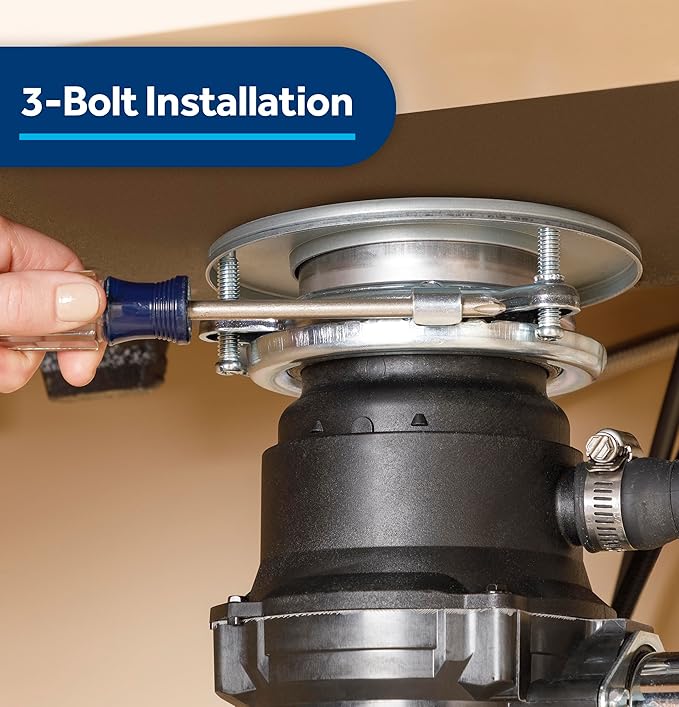 GE GFC1065W Disposer, Black-HomvellaHome