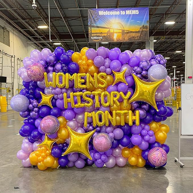 130pcs Purple Balloons Different Sizes 18" 12" 10" 5" Party Latex Balloons for Birthday Baby Shower Halloween Wedding Valentine's Day Party Bachelorette Decorations-HomvellaHome