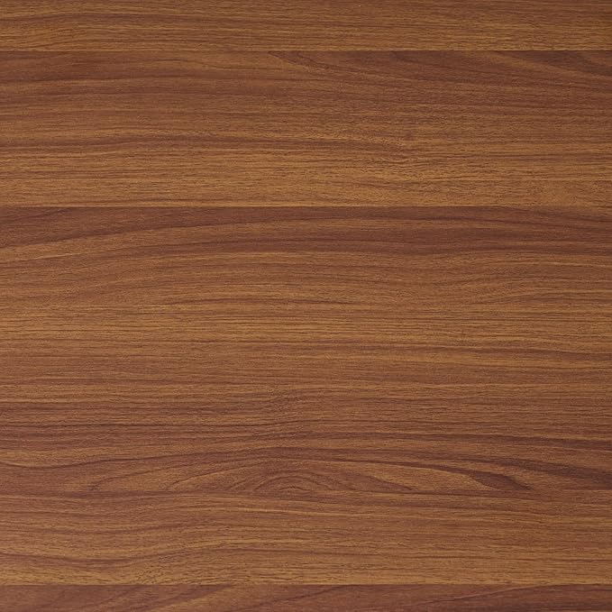 Glass Console Table for Living Room, Foyer & Entrance, 2-Tiers Mid-Century Modern Sofa Table with Amber Glass Top, Walnut Finish Wood Shelf and Gold Finish Frame-HomvellaHome