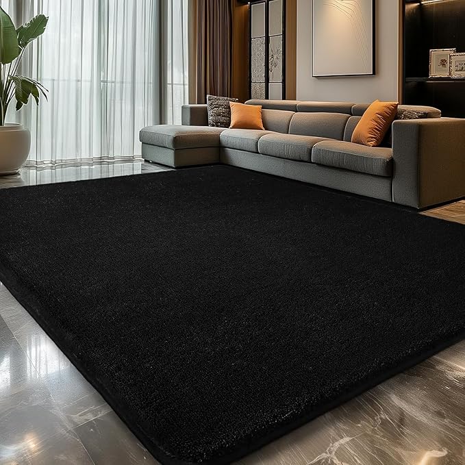 Sour Lemon 6x9 Area Rugs for Living Room, Soft Large Area Rug Fluffy Rugs for Bedroom，Machine Washable Area Rug Non Slip Carpet Rug for Living Room Playroom Kids Room Home Decor-HomvellaHome