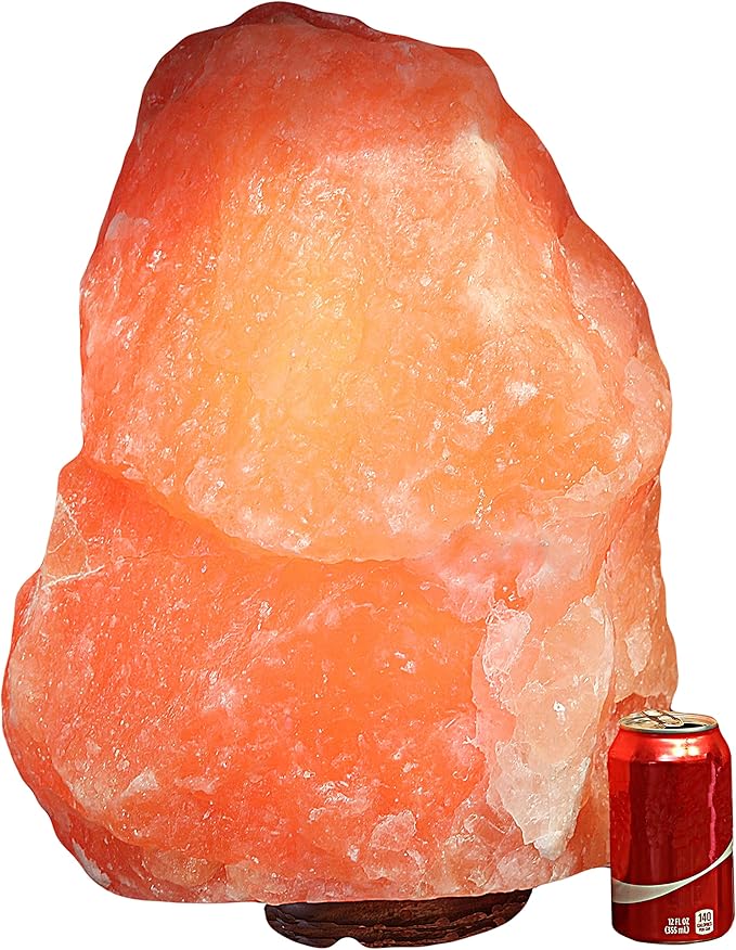 Giant Natural Himalayan Crystal Rock Salt Lamp 145~160 lbs-HomvellaHome